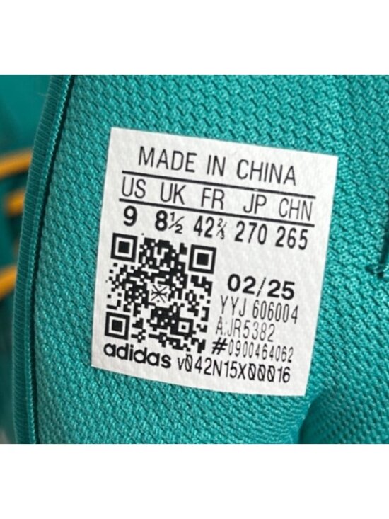 NEW Adidas Box Hog 4 Boxing Shoes JR5382 Size 9 Pure Teal main image 8